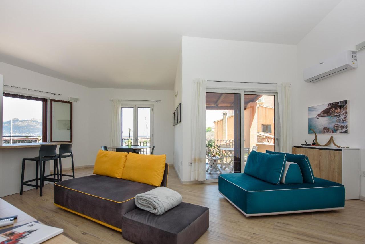 דירות ארבאטקס Loft Lungomare Vista Mare E Monti מראה חיצוני תמונה